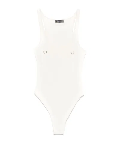 MUGLER PIERCED BODYSUIT