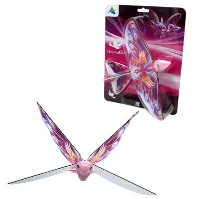 MUKIKIM MUKIKIM SELF FLYING E BIRD ELECTRONIC FLYING BIRD TOY DRONE - PINK