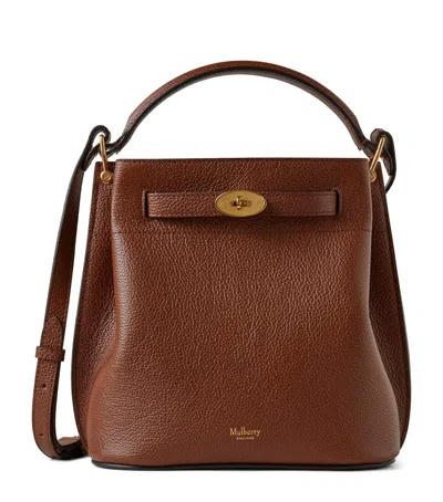 MULBERRY LEATHER ISLINGTON BUCKET BAG