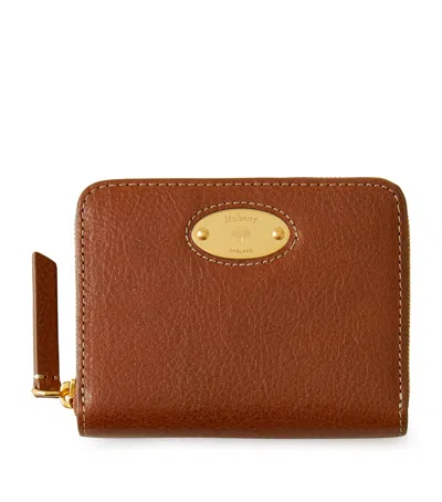 MULBERRY LOGO PLAQUE PURSE