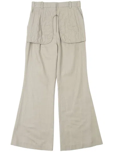 MULLER OF YOSHIOKUBO WIDE-LEG TROUSERS