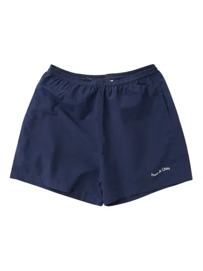 MUSEUM OF PEACE AND QUIET WORDMARK 短裤