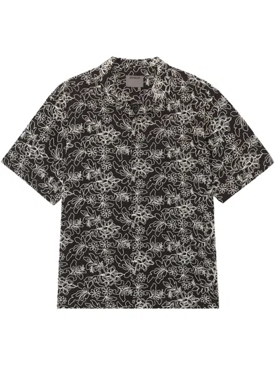 MUSIUM DIV. FLORAL-PRINT SHIRT
