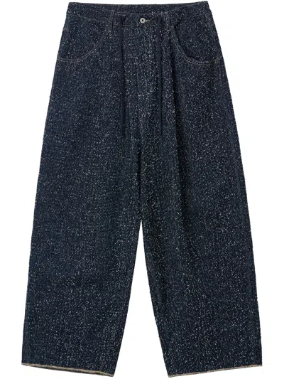 MUSIUM DIV. LOGO-PATCH JEANS