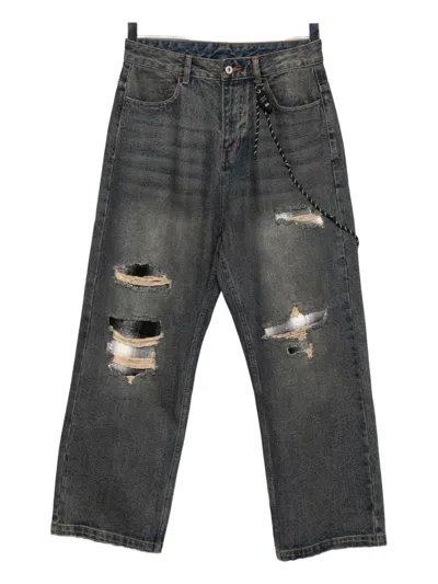 MUSIUM DIV. PATCHWORK JEANS