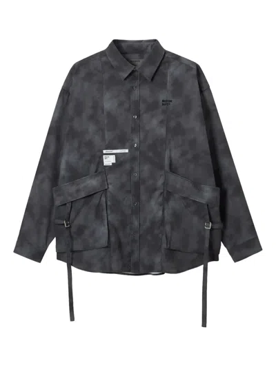 MUSIUM DIV. TIE-DYE POCKET SHIRT