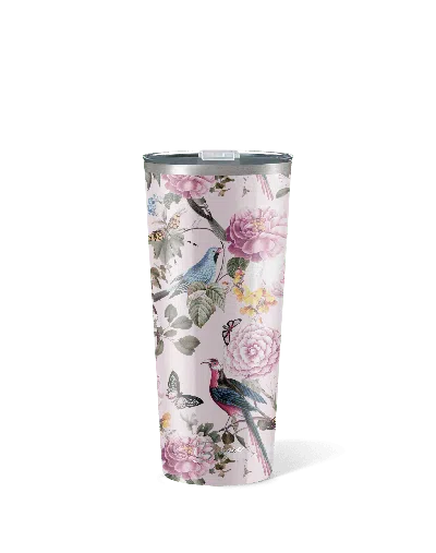 MY BOUGIE BOTTLE PRIMAVERA FLORAL & FAUNA INSULATED TUMBLER
