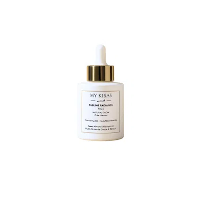 MY KISAS NEUTRALS NATURAL GLOW - NOURISHING FACE OIL WITH ARGAN, APRICOT, SWEET ALMOND SCENTED WITH MOROCCAN 