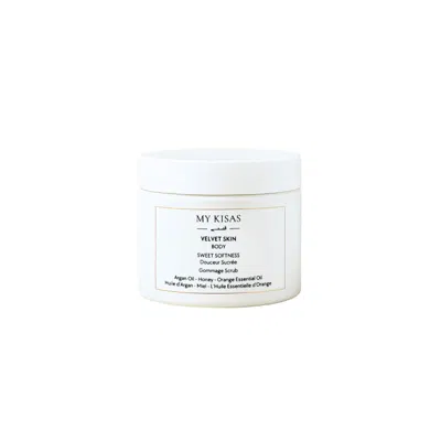 MY KISAS NEUTRALS SWEET SOFTNESS - BODY SCRUB WITH ARGAN OIL, HONEY, APRICOT OIL