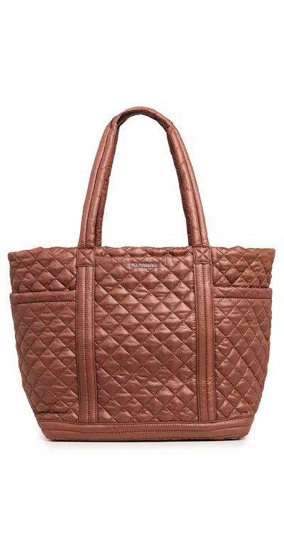 MZ WALLACE LARGE EMPIRE TOTE TERRACOTTA