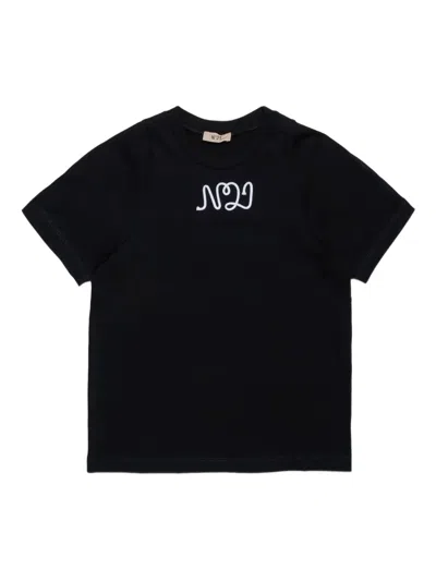 N°21 LOGO-PATCH T-SHIRT
