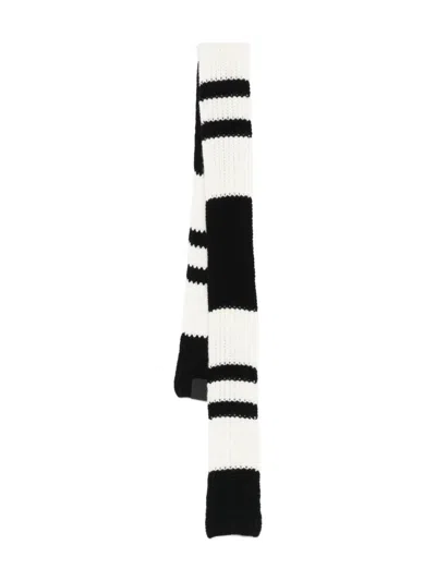 N°21 STRIPED WOOL SCARF