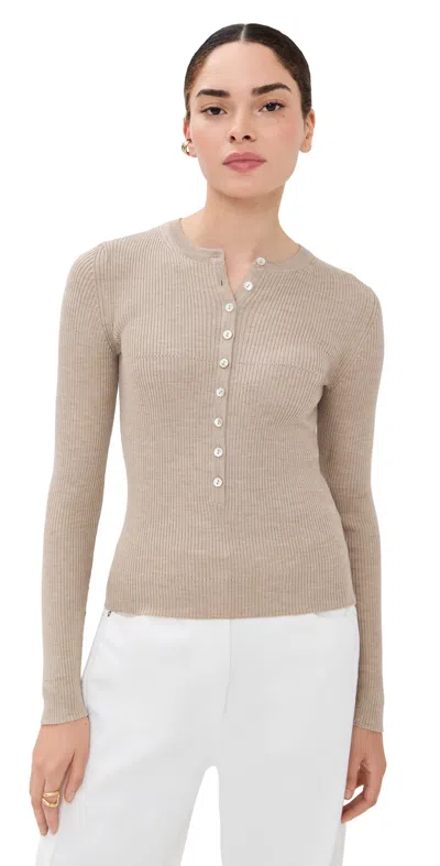 NACKIYÉ INSIDER KNIT TOP BEIGE