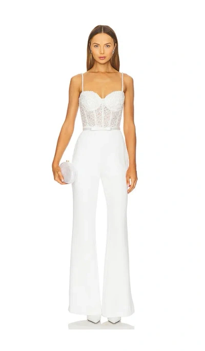 NADINE MERABI BEADED EMBELLISHED JUMPSUIT