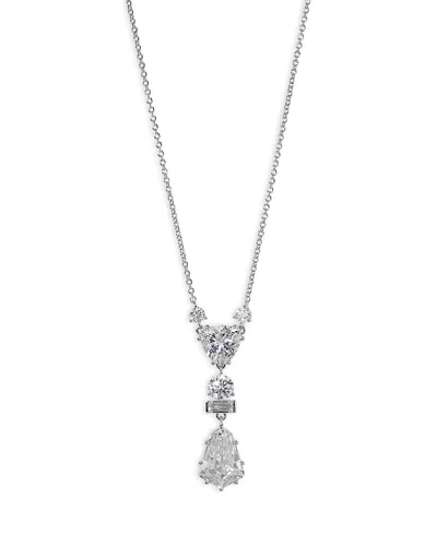 NADRI LUXOR KITE CUBIC ZIRCONIA DROP NECKLACE, 16-18