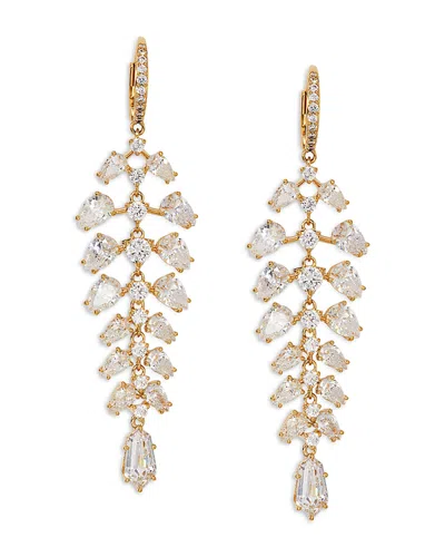 NADRI LUXOR TRIANGLE DROP EARRINGS