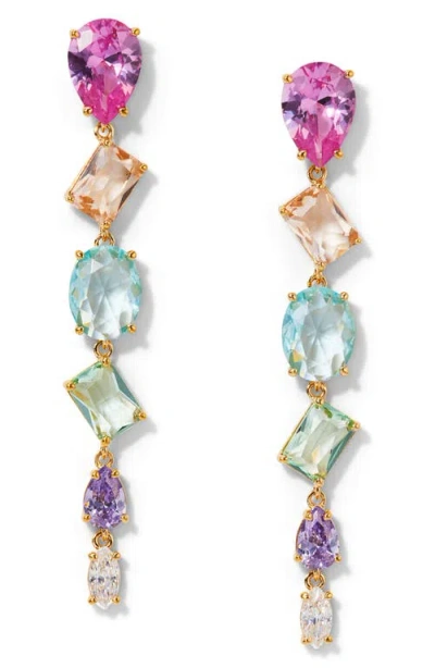 NADRI NADRI PALM SPRINGS CUBIC ZIRCONIA DROP EARRINGS
