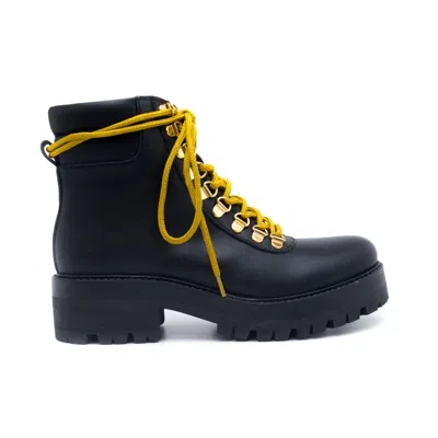 NAE VEGANE KNÖCHEL STIEFEL MILITÄRSTIL WASSERABWEISENDEN GEFÜTTERT MIT SCHNÜRUNG