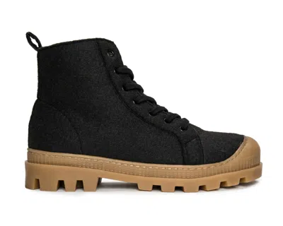 NAE VEGANE SNEAKER SPORT BOOTS KNÖCHEL AUS RECYCELTEN PET MIT SCHNÜRUNG ATMUNGSAKTIV