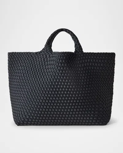 NAGHEDI ST. BARTHS LARGE WOVEN TOTE BAG
