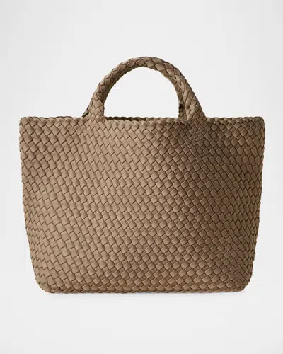 NAGHEDI ST. BARTHS MEDIUM WOVEN TOTE BAG