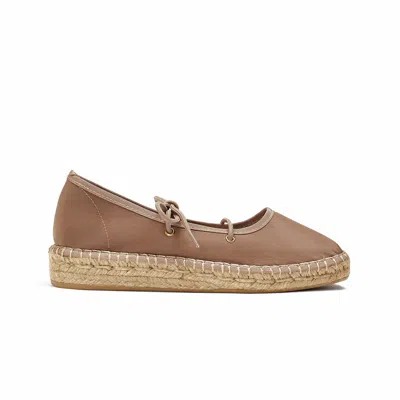 NAGUISA WOMEN'S NAGUISA ESPADRILLES - BASELLA BROWN