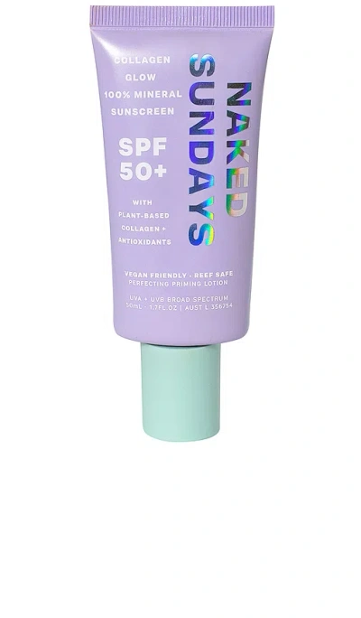 NAKED SUNDAYS 100% MINERAL COLLAGEN GLOW PERFECTING PRIMING LOTION SPF50+