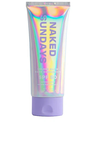 NAKED SUNDAYS GOLDEN GLOW BODY SUNSCREEN SPF50