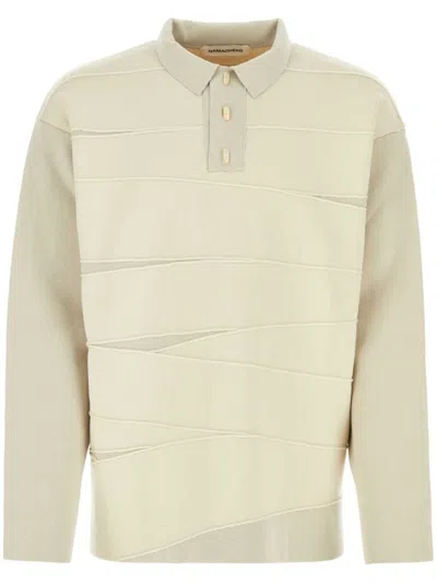 NAMACHEKO SYL BANDAGE POLO SHIRT