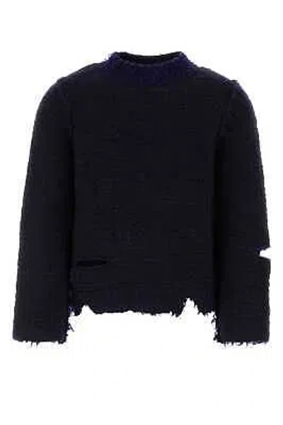 NAMACHEKO NAMACHEKO TWO-TONE WOOL BLEND SWEATER