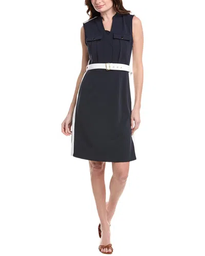 NANETTE LEPORE BELTED SHEATH DRESS
