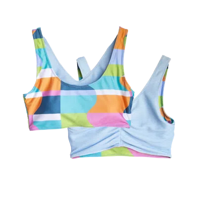 NANI SWIMWEAR NANI 4-WAY REVERSIBLE BRALETTE SWIM TOP