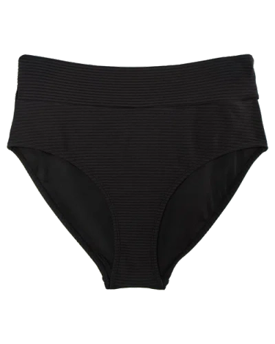 NANI SWIMWEAR NANI FLAT RIB MID RISE SWIM BOTTOM