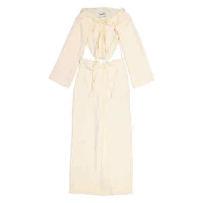 NANUSHKA NANUSHKA KACELA LONG SLEEVE FRONT SLIT CUT OUT DRESS