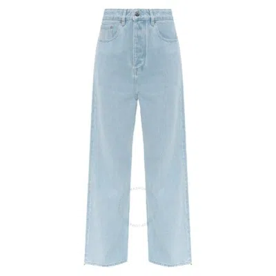 NANUSHKA NANUSHKA SUN BLEACH JOSINE WIDE-LEG DENIM JEANS