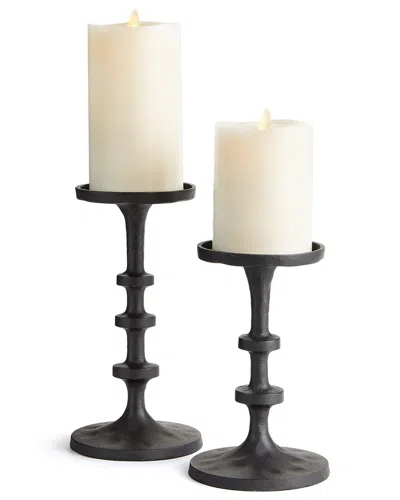 NAPA HOME & GARDEN NAPA HOME & GARDEN ABACUS PETITE CANDLE STANDS, SET OF 2