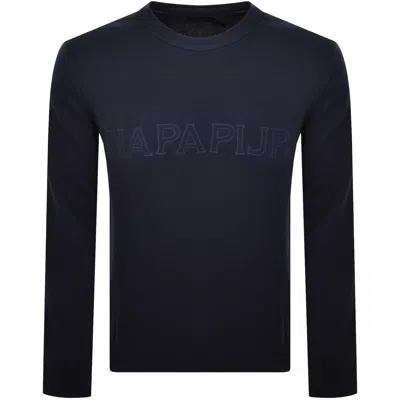 NAPAPIJRI NAPAPIJRI AMBRA KNIT JUMPER BLUE MARINE