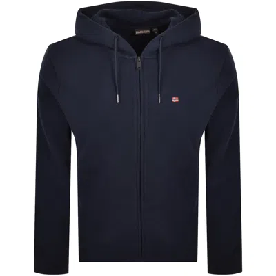 NAPAPIJRI NAPAPIJRI BALIS FULL ZIP HOODIE BLUE MARINE