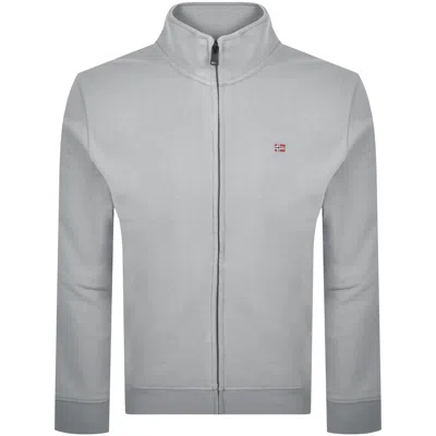 NAPAPIJRI NAPAPIJRI BALIS FULL ZIP SWEATSHIRT ULTIMATE GREY