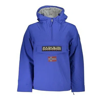NAPAPIJRI NAPAPIJRI BLUE POLYAMIDE MEN JACKET