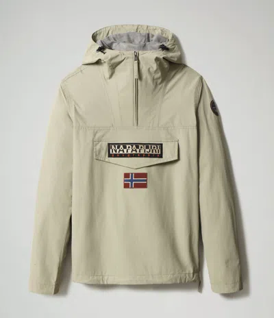 NAPAPIJRI JACKETS AND JACKETS MAN NAPAPIJRI RAINFOREST M SUM - NP0A4F 5GL SILVER SAGE