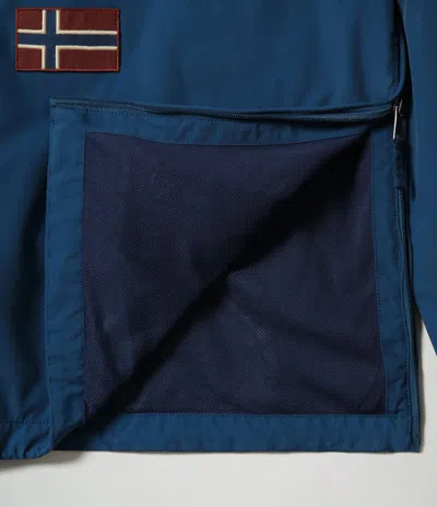 NAPAPIJRI JACKETS AND JACKETS MAN NAPAPIJRI RAINFOREST M SUM - NP0A4F B2E BLUE POSEIDON