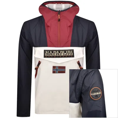 NAPAPIJRI NAPAPIJRI RAINFOREST WINDBREAKER JACKET CREAM