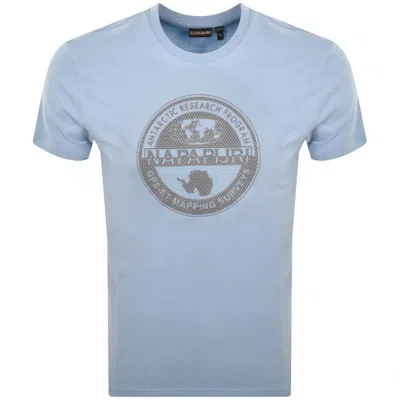 NAPAPIJRI NAPAPIJRI S BOLLO T SHIRT BLUE