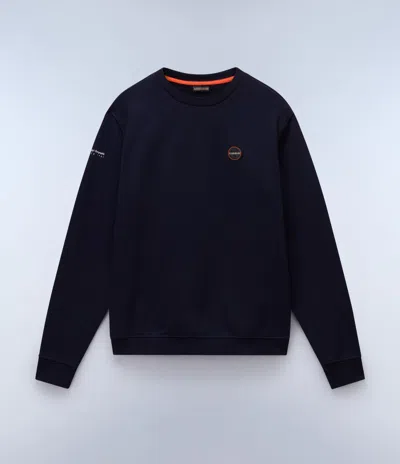 NAPAPIJRI SHIRTS MAN NAPAPIJRI B-BADGE NP0A4IC6 1761 BLUE MARINE