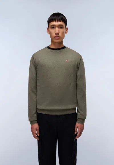 NAPAPIJRI SHIRTS MAN NAPAPIJRI DAMAVAND C 4 NP0A4GJU G0A1 TEA LEAF