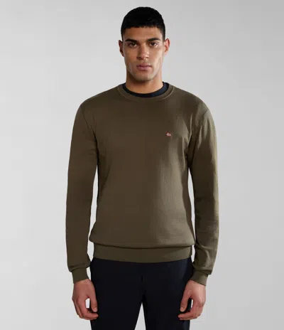 NAPAPIJRI SHIRTS MAN NAPAPIJRI DECATUR 5 NP0A4HUW GAE GREEN LICHEN