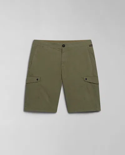 NAPAPIJRI SHORTS AND BERMUDA MAN NAPAPIJRI N-DEASE NP0A4I4U GAE GREEN LICHEN