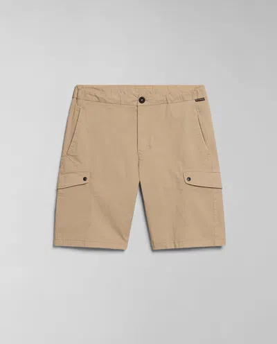 NAPAPIJRI SHORTS AND BERMUDA MAN NAPAPIJRI N-DEASE NP0A4I4U N1E BEIGE CORNSTALK