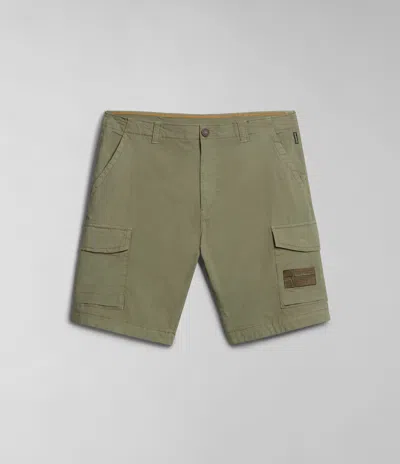 NAPAPIJRI SHORTS AND BERMUDA MAN NAPAPIJRI N-HORTON NP0A4HOS GAE GREEN LICHEN